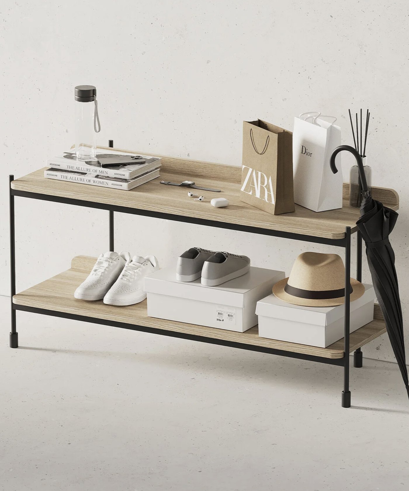 Металевий стелаж Spacious Wide